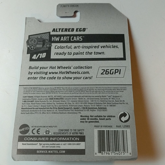 Hot Wheels HW Art Cars Altered Ego - Picture 3 of 8